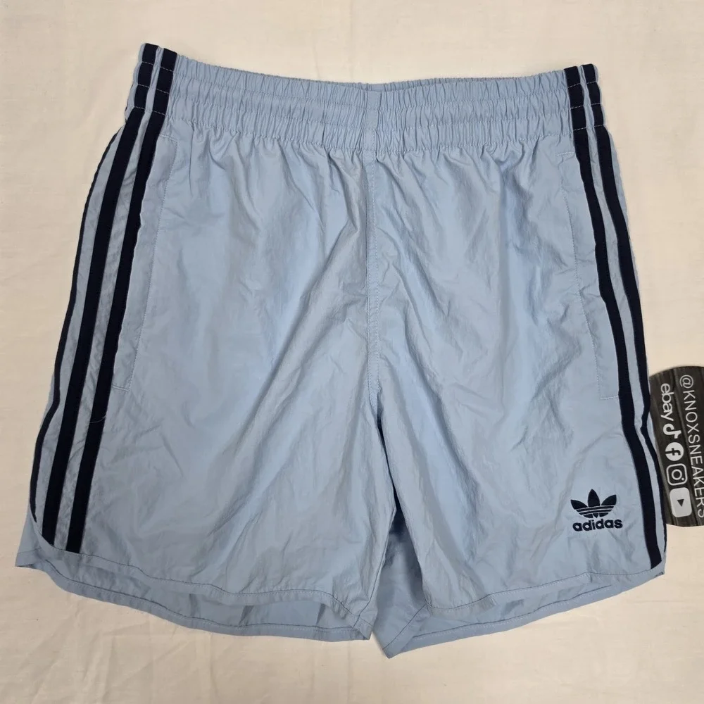 NO TAG adidas Originals Sprinter Shorts Clear Sky Blue JW6475 Men's Size Small